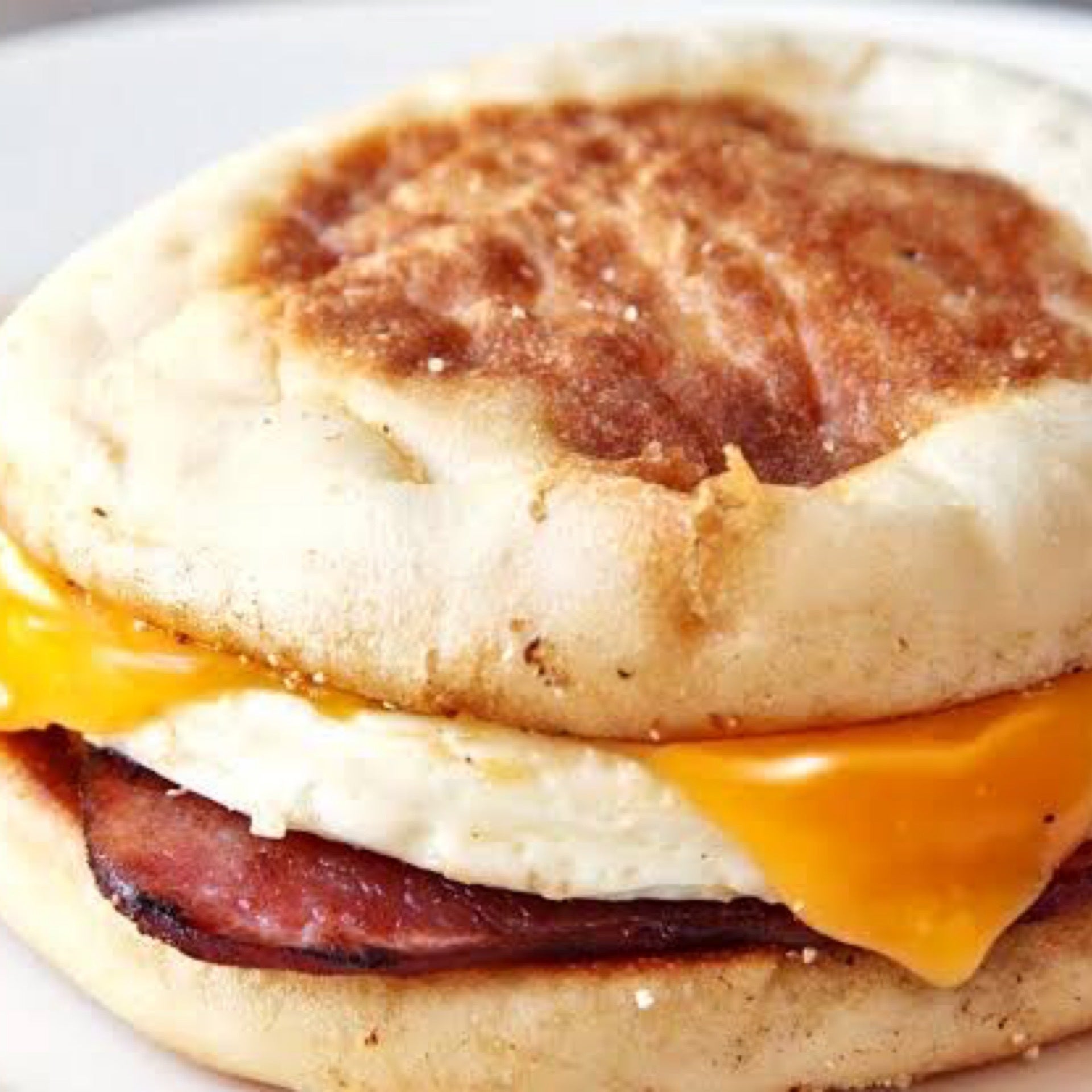 Egg and bacon muffin Wacky Warehouse Play Cafe